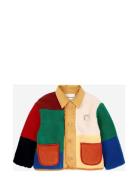 Color Block Sheepskin Jacket Skaljakke Outdoorjakke Multi/patterned Bobo Choses