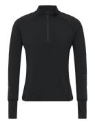 Borg Midlayer Half Zip Sport Sweatshirts & Hoodies Fleeces & Midlayers Black Björn Borg