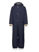 Matwanni Fleece Lined Snowsuit. Grs Outerwear Coveralls Snow-ski Coveralls & Sets Navy Mini A Ture