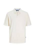 Jprbluwilliam Wash Ss Polo Sn Tops Polos Short-sleeved White Jack & J S