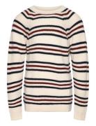 Raglan Sweater Tops Knitwear Pullovers Beige FUB