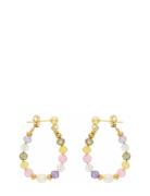 Gina Accessories Jewellery Earrings Hoops Multi/patterned Nuni Copenhagen