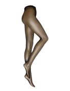 Pcclaire Fishnet Glitter Tights Noos Lingerie Pantyhose & Leggings Black Pieces