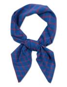 Nico Scarf - Poplin Accessories Scarves Lightweight Scarves Blue STUDIO FEDER