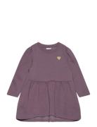 Nmfvima Ls Swe Dress Bru Dresses & Skirts Dresses Casual Dresses Long-sleeved Casual Dresses Purple Name It