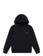 Po-Pull-Over Hoody Tops Sweatshirts & Hoodies Hoodies Black Levi's