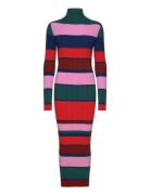 Multicolor Striped Knitted Dress Maxikjole Festkjole Multi/patterned Bobo Choses