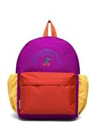 Bobo Cherry Color Block Backpack Accessories Bags Backpacks Purple Bobo Choses