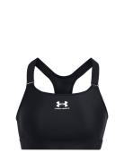 Ua Heatgear High Sport Bras & Tops Sports Bras - All Black Under Armour