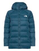 W Hyalite Down Parka - Eu Sport Jackets Padded Jacket Blue The North Face