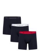 3P Boxer Brief Wb Boxershorts Navy Tommy Hilfiger