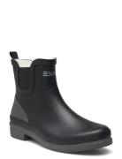 Low Color Boot W Gummistøvler Sko Black Exani