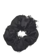 Scrunchie, 2253 Fil Coupe Twill Accessories Hair Accessories Scrunchies Black STINE GOYA