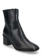 Heel Ankle Boot 50 W/Ml Lth Shoes Boots Ankle Boots Ankle Boots With Heel Black Calvin Klein