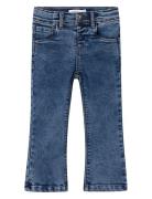 Nmfsalli Boot Fleece Jeans 6427-An O Bottoms Jeans Skinny Jeans Blue Name It