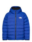 B Reversible Perrito Hooded Jacket Foret Jakke Blue The North Face