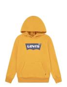 Levi's® Screenprint Batwing Pullover Hoodie Tops Sweatshirts & Hoodies Hoodies Yellow Levi's