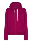 Fleece Full-Zip Hoodie Tops Sweatshirts & Hoodies Hoodies Pink Polo Ralph Lauren