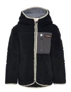 Yupik Full-Zip Fleece Hoodie  Outerwear Fleece Outerwear Fleece Jackets Black Napapijri