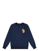 Levi's® Monogram Crewneck Sweatshirt Tops Sweatshirts & Hoodies Sweatshirts Navy Levi's