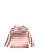 Tnd La Rosiere Tops T-shirts Long-sleeved T-Skjorte Red TUMBLE 'N DRY