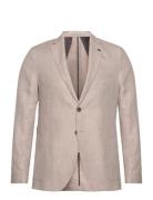 Seasonal Linen Blazer Suits & Blazers Blazers Single Breasted Blazers Beige Michael Kors