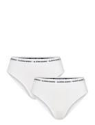 Core Logo Hw Brief 2P Trusser, Tanga Briefs White Björn Borg