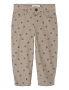 Nmfbella Shap Nola Cord Pant 8260-Mu Lil Bottoms Trousers Beige Lil'Atelier