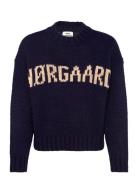 Crash Tilonina Sweater Tops Knitwear Pullovers Navy Mads Nørgaard