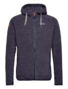 Hareid Fleece Jacket Sport Sweatshirts & Hoodies Fleeces & Midlayers Blue Bergans