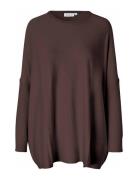 Mafanasi Tops Knitwear Jumpers Brown Masai