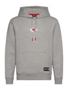 Woodson_Nfl Tops Sweatshirts & Hoodies Hoodies Grey BOSS