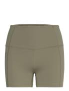 Form Soft Touch Hi-Rise Compression 4 Inch Shorts Sport Shorts Cycling Shorts Khaki Green 2XU