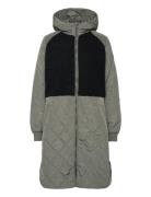 Mschadelyna Kiara Hood Jacket Outerwear Parka Coats Khaki Green MSCH Copenhagen