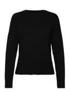 Mschdalinde Rachelle Pullover Tops Knitwear Jumpers Black MSCH Copenhagen