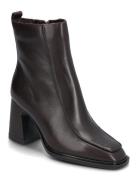 Women Boots Shoes Boots Ankle Boots Ankle Boots With Heel Brown NEWD.Tamaris