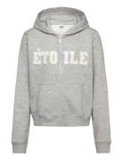 Sweatshirt Hoodie Zipp Tops Sweatshirts & Hoodies Hoodies Grey Lindex