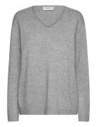 Bs Isidora Regular Fit Knitwear Tops Knitwear Jumpers Grey Bruun & Stengade