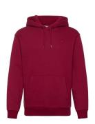 Hco. Guys Sweatshirts Tops Sweatshirts & Hoodies Hoodies Burgundy Hollister