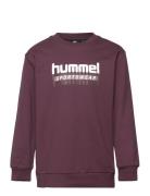 Hmltukas Sweatshirt Sport Sweatshirts & Hoodies Sweatshirts Purple Hummel