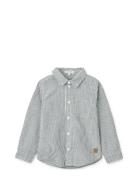 Costa Stripe Shirt Tops Shirts Long-sleeved Shirts Multi/patterned Liewood