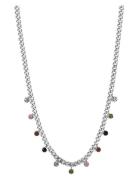 Lima Mixed Necklace Accessories Jewellery Necklaces Chain Necklaces Silver Bud To Rose