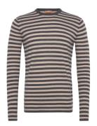 Mmgadam Soft Stripe Knit Tops Knitwear Round Necks Multi/patterned Mos Mosh Gallery