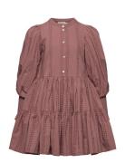 Dela Dresses & Skirts Dresses Casual Dresses Long-sleeved Casual Dresses Burgundy MarMar Copenhagen