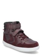 Stadil Winter High Jr Sport Winter Boots Winter Boots W. Velcro Burgundy Hummel