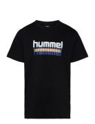 Hmltukas T-Shirt S/S Sport T-Kortærmet Skjorte Black Hummel