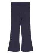 Flared Leggings Bottoms Leggings Navy Mango