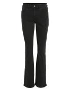 Vibetty Rw Flared Jeans Blk Osc221-Noos Bottoms Jeans Flares Black Vila