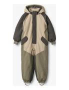 Snowsuit Mulo Tech Outerwear Coveralls Snow-ski Coveralls & Sets Khaki Green Wheat