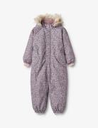 Snowsuit Moe Tech Outerwear Coveralls Snow-ski Coveralls & Sets Purple Wheat